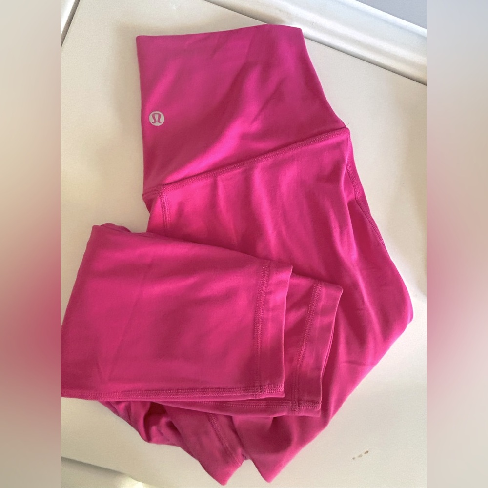 Lululemon | Align High-Rise Crop 23" Pink Lychee | size 6